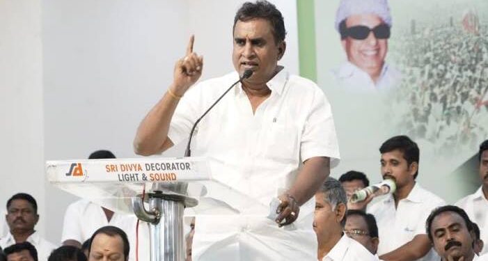 பாதுகாப்பாக தேர்தலை நடத்த மத்திய துணை ராணுவம் தேவை – எதிர்க்கட்சி கொறடா எஸ்.பி.வேலுமணி கோரிக்கை