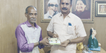 ஏழை தொழிலாளியின் துயர் துடைத்த முன்னாள் அமைச்சர் எஸ்.பி.வேலுமணி