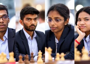 செஸ் ஒலிம்பியாட்: இந்திய ஆடவர் அணிக்கு வெள்ளி; மகளிர் அணிக்கு வெண்கலம்!