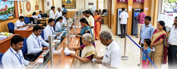 3 நாள் வங்கி வேலைநிறுத்தம் வாபஸ் – வழக்கம்போல் இயங்கும் வங்கிகள்!