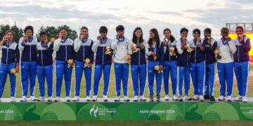 ஆசிய விளையாட்டு மகளிர் கிரிக்கெட்: இலங்கையை வீழ்த்தி தங்கம் வென்ற இந்தியா