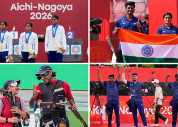 ஆசிய விளையாட்டில் இந்தியாவின் தங்க வேட்டை… ஒரே நாளில் 4 தங்கம்; வில்வித்தையில் ‘கோல்டன் ஹாட்ரிக்’!