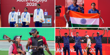 ஆசிய விளையாட்டில் இந்தியாவின் தங்க வேட்டை… ஒரே நாளில் 4 தங்கம்; வில்வித்தையில் ‘கோல்டன் ஹாட்ரிக்’!
