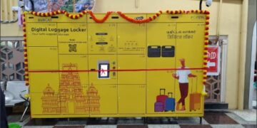 பழநி ரயில் நிலையத்தில் டிஜிட்டல் லக்கேஜ் லாக்கர்