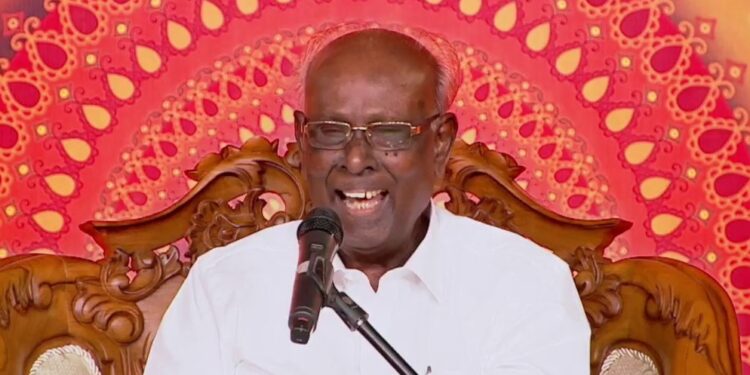 பட்டிமன்ற நடுவர் சாலமன் பாப்பையா காலமானார்.