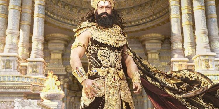 ராவணனாக மிரட்டும் யஷ்! ‘ராமாயணம்’ முதல் போஸ்டர் வெளியானது