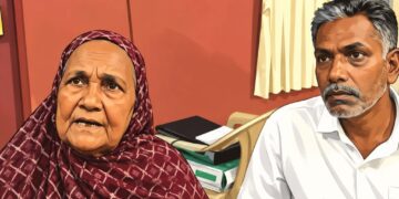 மூதாட்டியிடம் ‘விசில்’ சின்னத்திற்கு வாக்களிக்க கூறியதாக சர்ச்சை – தேர்தல் அலுவலர் மாற்றம்