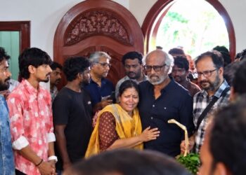 இசையமைப்பாளர் தேவா உடலுக்கு ரஜினிகாந்த் நேரில் அஞ்சலி..!