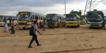 ஆயுதபூஜை, தீபாவளி பண்டிகை எதிரொலி: மறைமலை நகரில் தற்காலிக பேருந்து நிலையம் திறப்பு