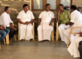 கவுண்டம்பாளையம் பகுதி நிர்வாகி மறைவு: குடும்பத்தினருக்கு  முன்னாள் அமைச்சர் எஸ்.பி. வேலுமணி நேரில் ஆறுதல்.
