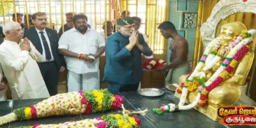பசும்பொன் முத்துராமலிங்கத் தேவர் நினைவிடத்தில் குடியரசுத் துணைத் தலைவர், ஆளுநர் நேரில் மரியாதை
