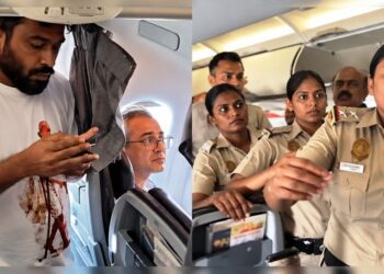 விமானத்திலேயே அபிஜீத் தீப்கேவை  கைது செய்த போலீசார்