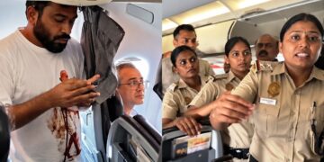 விமானத்திலேயே அபிஜீத் தீப்கேவை  கைது செய்த போலீசார்
