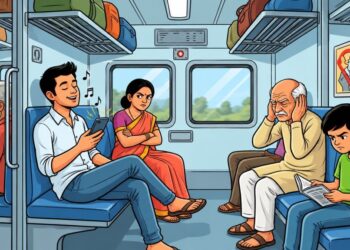 ரயிலில் அதிக சத்தத்துடன் பாடல்கள் கேட்டால் 6 மாத சிறை, ரூ.1,000 அபராதம் – தெற்கு ரயில்வே அதிரடி எச்சரிக்கை
