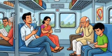 ரயிலில் அதிக சத்தத்துடன் பாடல்கள் கேட்டால் 6 மாத சிறை, ரூ.1,000 அபராதம் – தெற்கு ரயில்வே அதிரடி எச்சரிக்கை